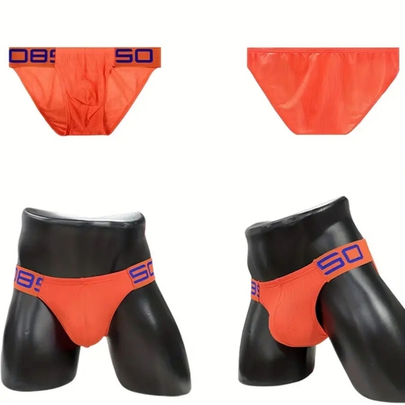 NEW Mesh Breathable Men's Elastic Brief - Picture 6 of 6